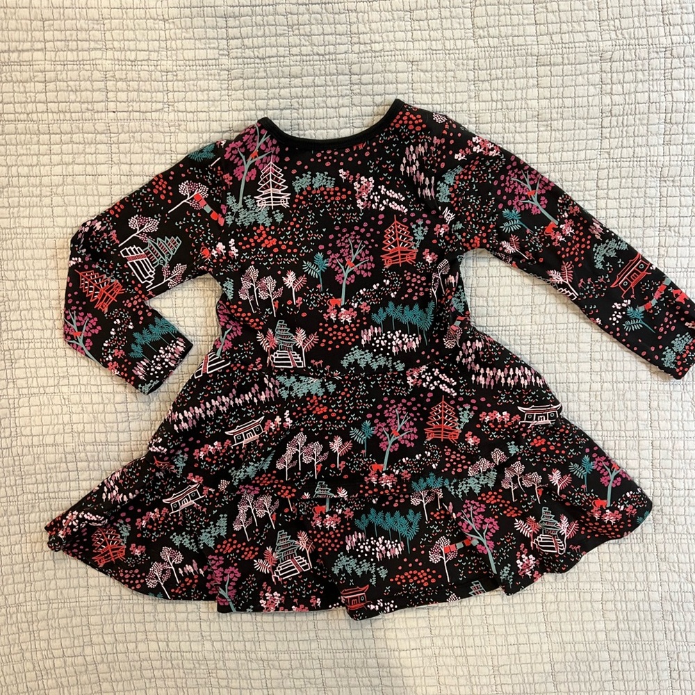 Tea collection tiered toddler dress